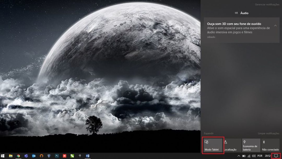 Como Usar O Modo Tablet No Windows 10 4381