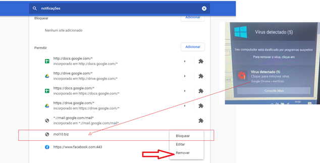 Como remover anúncios indesejados do Google Chrome