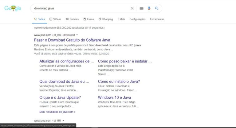 Como Baixar E Instalar O Java Atualizado