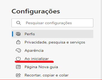 Como desativar o MSN da página inicial do Edge