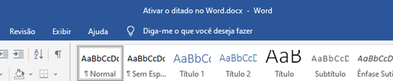 Como ativar o ditado no Word - Blog - Ravel Tecnologia