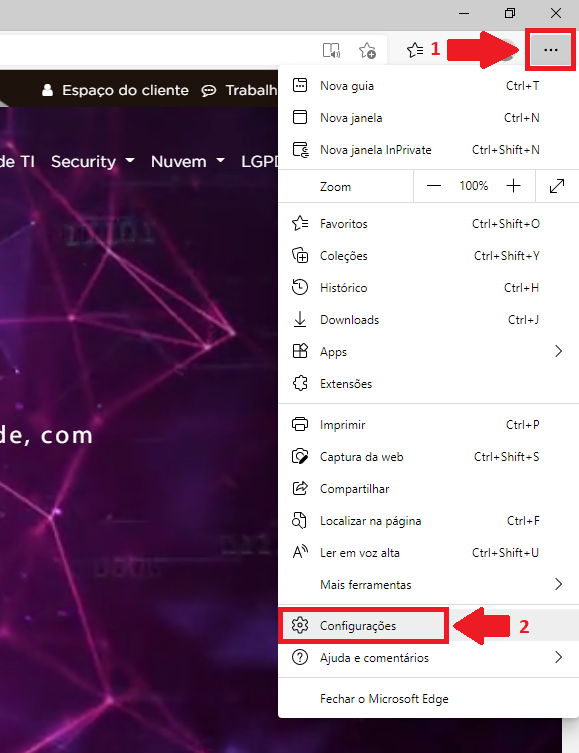 Botão de guias - Ver ou fechar todas as guias Microsoft Edge para -  Microsoft Community