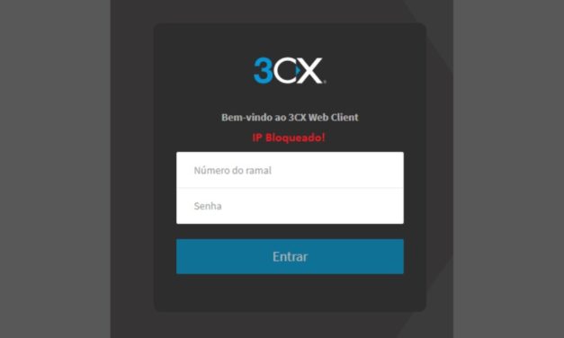 Erro de IP Bloqueado no 3CX