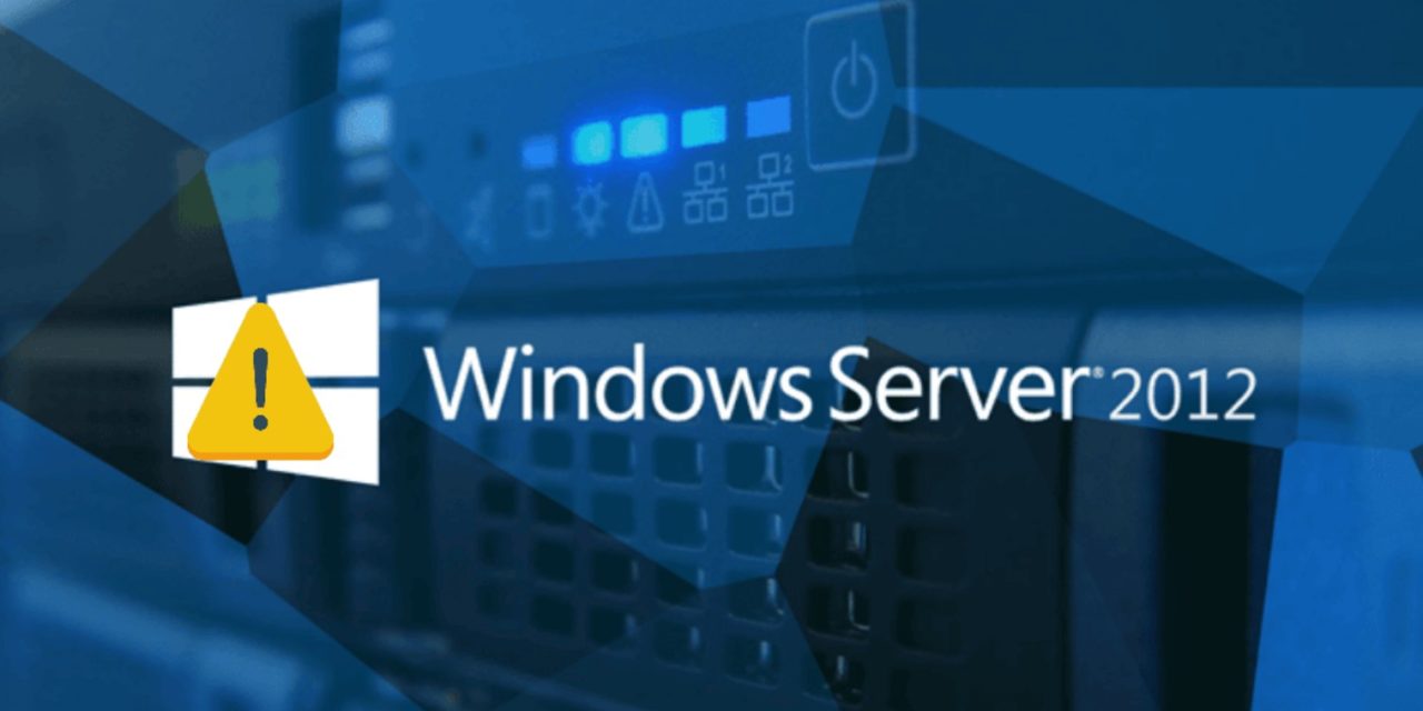Fim do Suporte ao Windows Server 2012