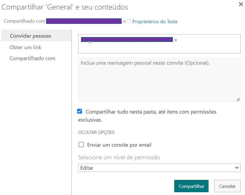 aplicar Permissões no Sharepoint