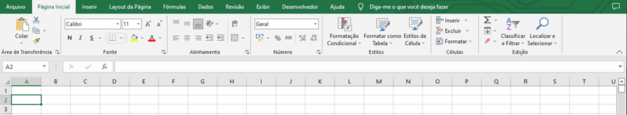Menu Desenvolvedor no Excel 