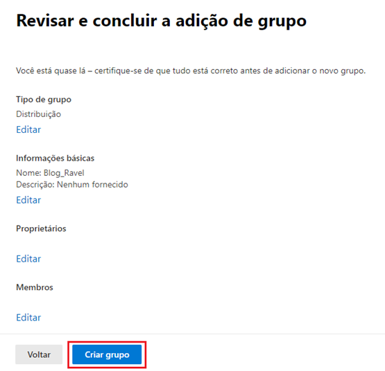 revisar lista de Distribuição no Microsoft 365