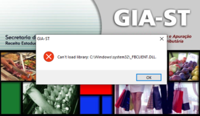 Corrigindo erro no GIA-ST: Can’t load library: _FBCLIENT.DLL 