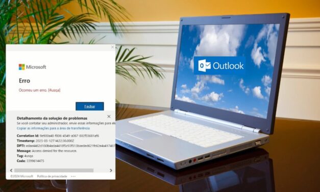Como corrigir o erro 4usqa no Outlook