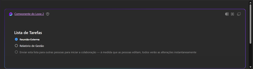 uso Loop no Outlook