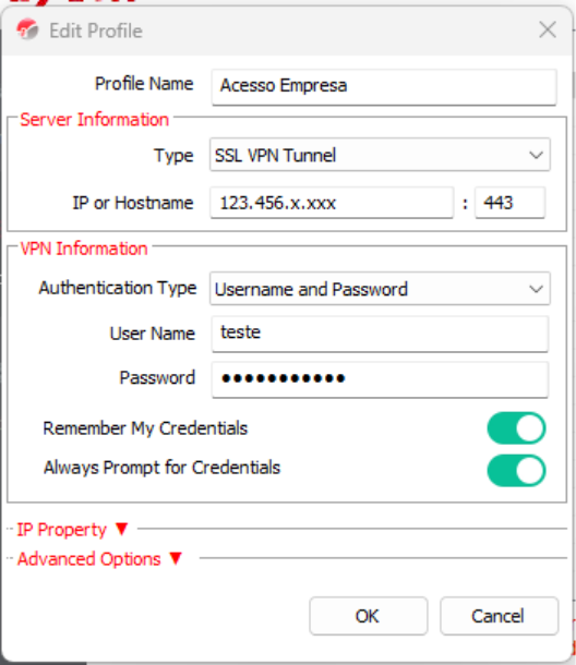 painel Smart VPN Client