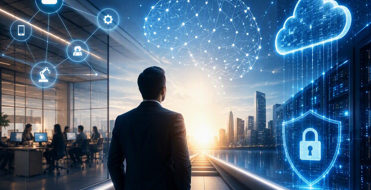 A indústria competitiva na era da IA: Tecnologia, talentos e gestão estratégica