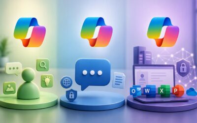 Copilot gratuito, Copilot Chat ou Microsoft 365 Copilot: qual é a diferença?